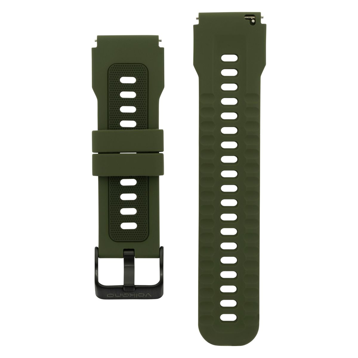 Volkano Universal Silicone 22mm Watch Strap - Green