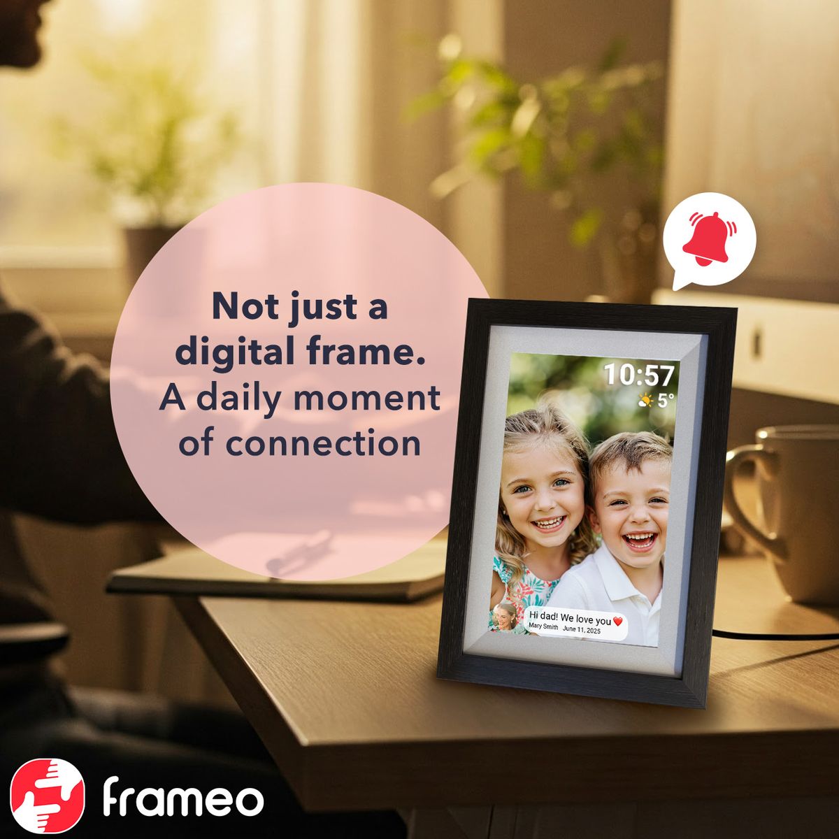 Volkano Smart Digital Photo Frame With WiFi 10.1" Smart Photo Frame