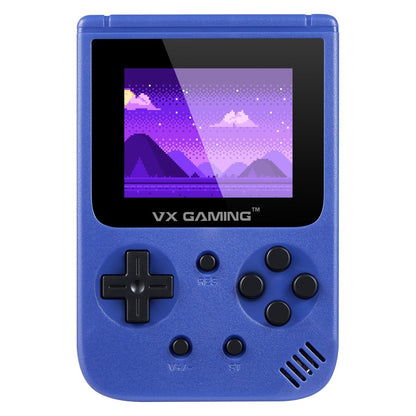 VX Gaming Retro 2.0 Handheld Gaming Machine With 500 Preloaded Games - Blue