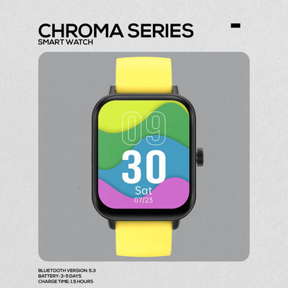 Volkano Chroma Series Smartwatch - Yellow