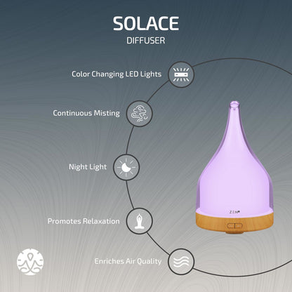 Zen Solace Diffuser - Brown