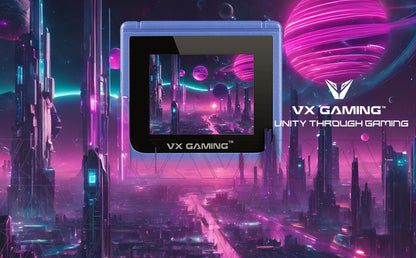 VX Gaming Retro 2.0 Handheld Gaming Machine With 500 Preloaded Games - Blue