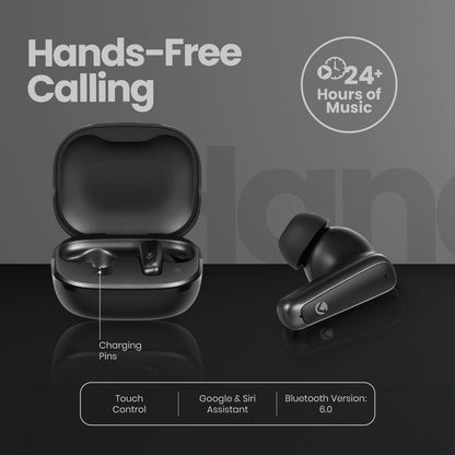 Volkano Vision Series TWS Earphones with ANC- Black