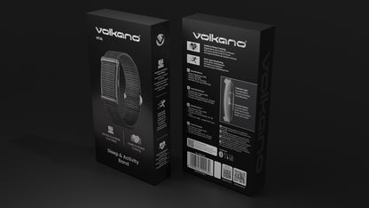 Volkano Vital Series Sleep & Activity Tracking Band with Heart Rate Monitor