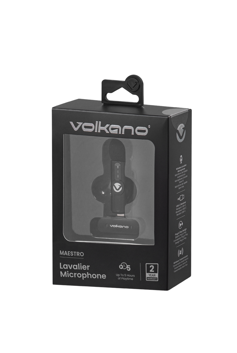Volkano Maestro Series Lavalier Microphone
