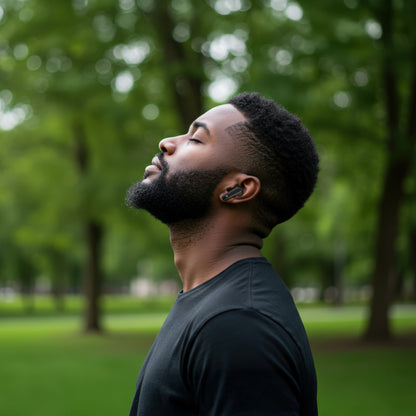 Volkano Vision Series TWS Earphones with ANC- Black