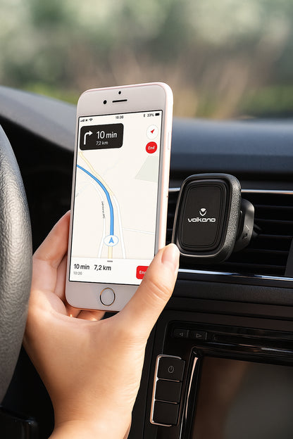 Volkano Hold Series Magnetic Car Phone Holder - Adjustable Air Vent Mount