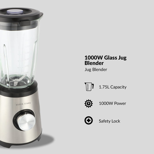 Boden Stark Blender - 1.75L Glass Jug
