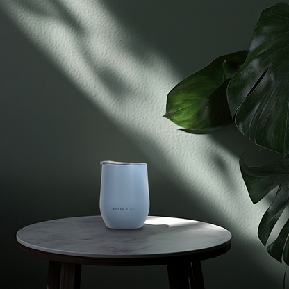 Boden Stark Stainless Steel 350 ml Tumbler Flask - Blue