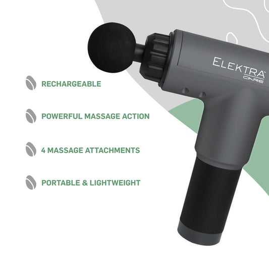 Elektra - Physio Pro Massager With 6 Intensity Levels And Ergonomic Design