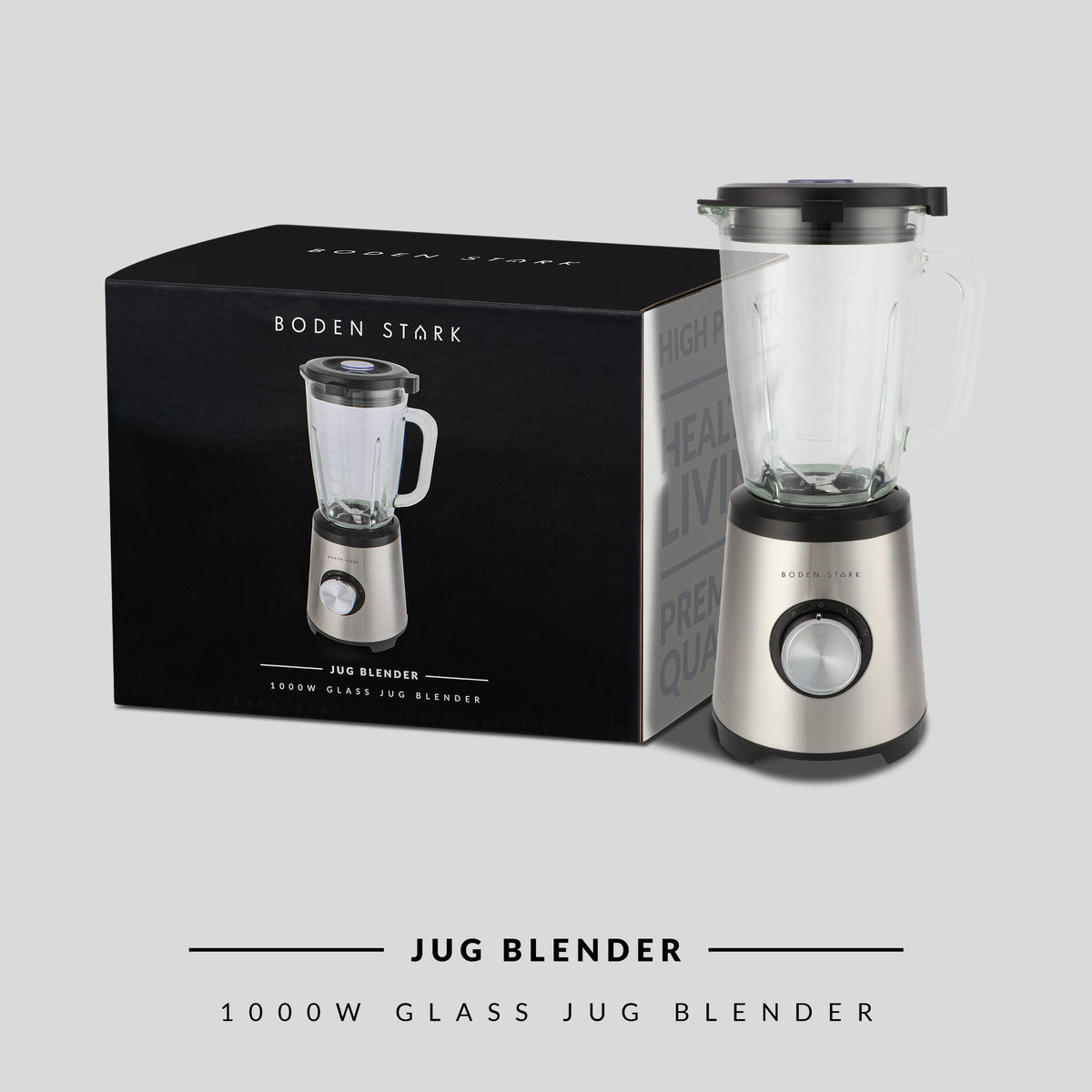 Boden Stark Blender - 1.75L Glass Jug