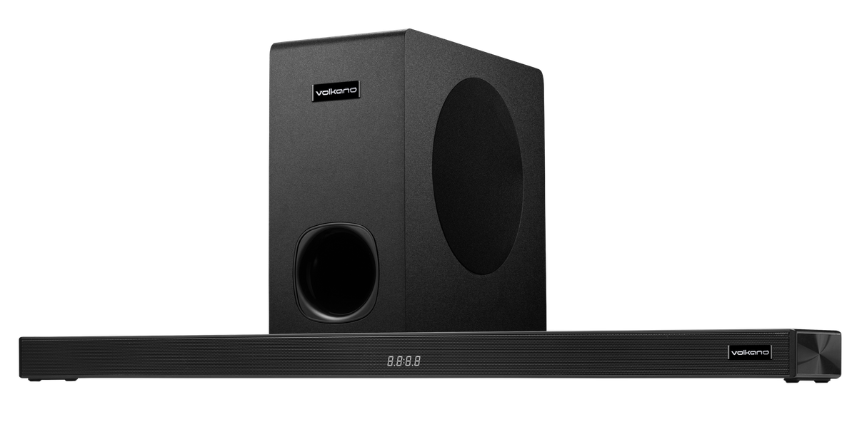 Volkano Dynasty (120W) Soundbar & Wireless Subwoofer