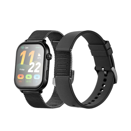 Volkano Trinity Series Bluetooth Smartwatch with 2 straps