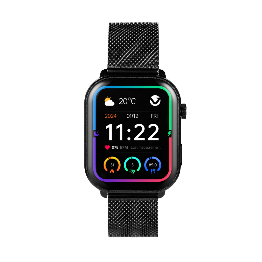 Volkano Trinity Series Bluetooth Smartwatch with 2 straps