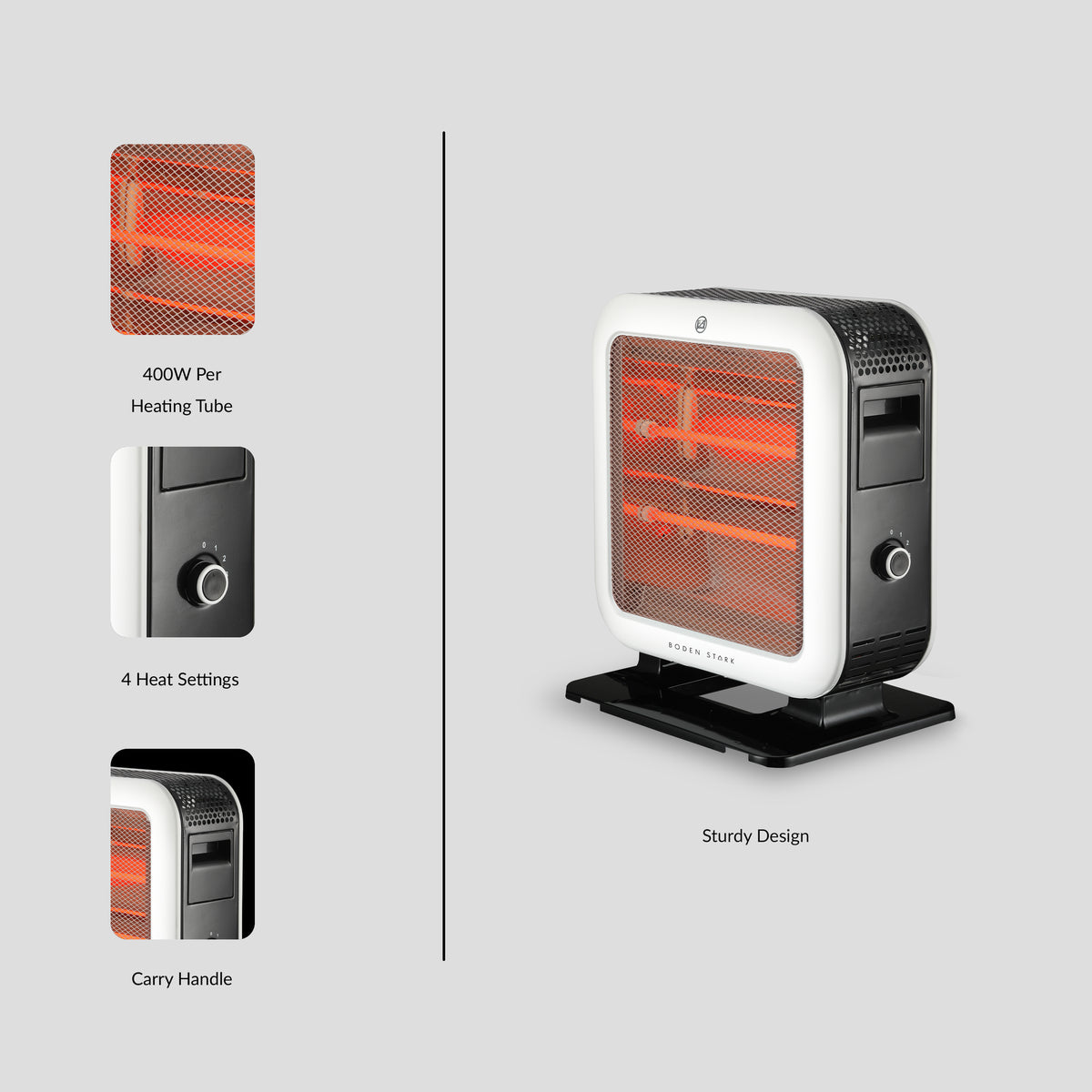 Boden Stark Double Sided Bar Heater