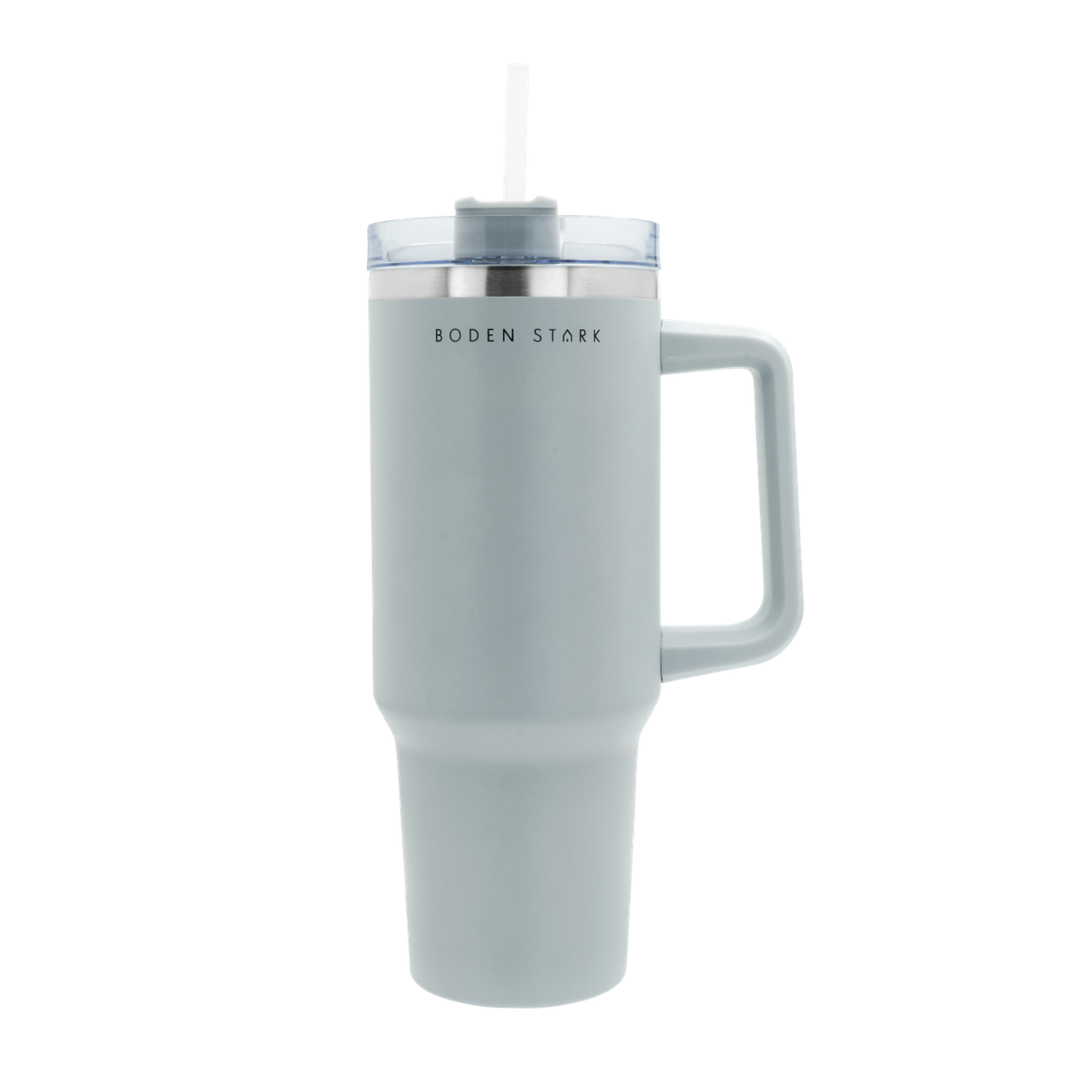 Boden Stark 1200ml Stainless Steel Travel Mug - Grey