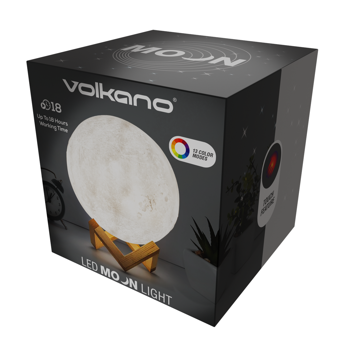 Volkano Galactic Mini Moon LED Mood Light
