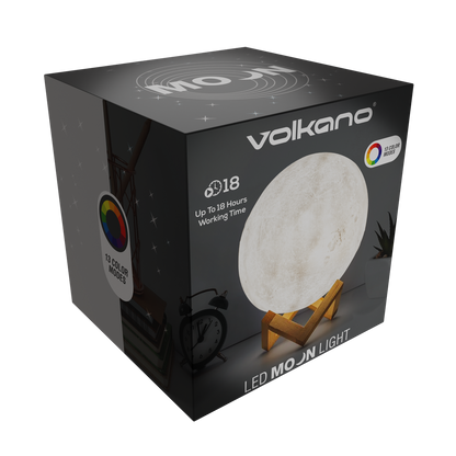 Volkano Galactic Mini Moon LED Mood Light