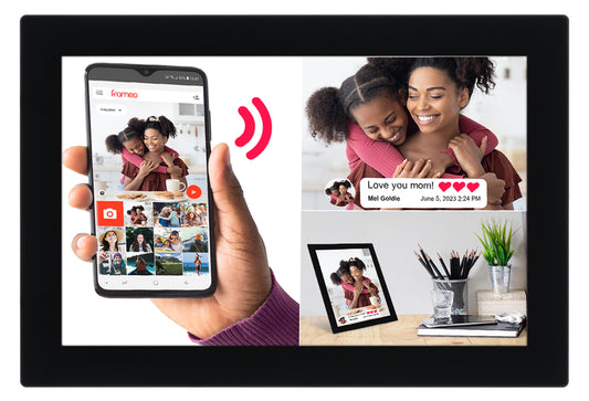 Volkano Smart Digital Photo Frame With WiFi 10.1" Smart Photo Frame