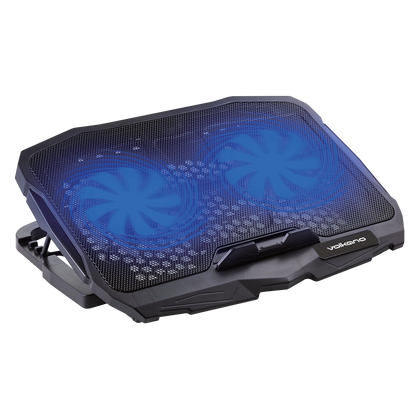 Volkano Glacier Series Upright Notebook Cooling Stand with Dual Fans
