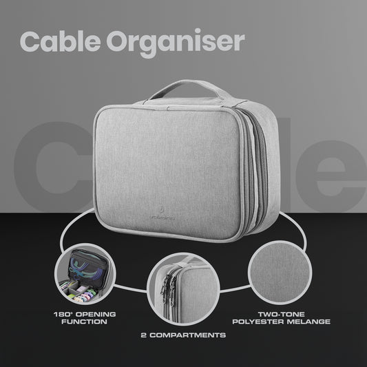 Volkano Cable Organiser Large - Grey
