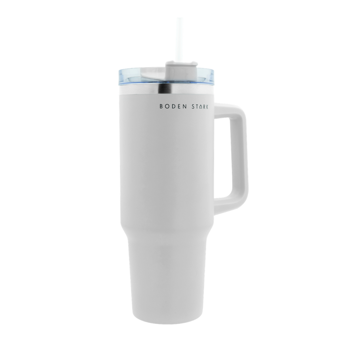 Boden Stark 1200ml Stainless Steel Travel Mug - White