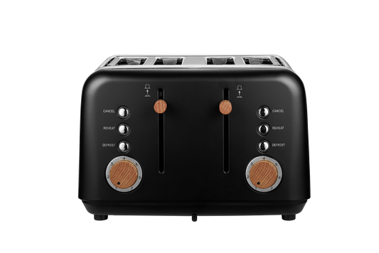 Boden Stark 4-Slice Stainless Steel Toaster - Anson Collection