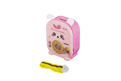 Volkano Kids Rabbit Series Money Saving Vault - Pink