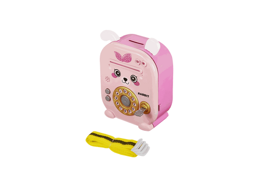 Volkano Kids Rabbit Series Money Saving Vault - Pink