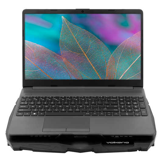 Volkano Glacier Series Upright Notebook Cooling Stand with Dual Fans