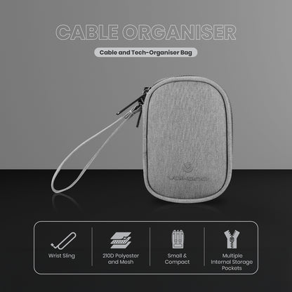 Volkano Cable Organiser Small - Grey