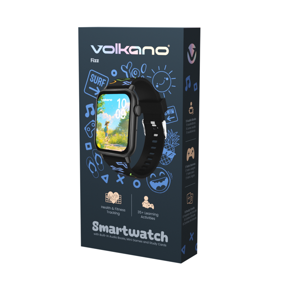 Volkano Fizz Kids Smart Watch - Black