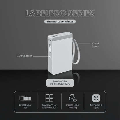 Volkano Label Printer - LabelPro Series Thermal Label Printe