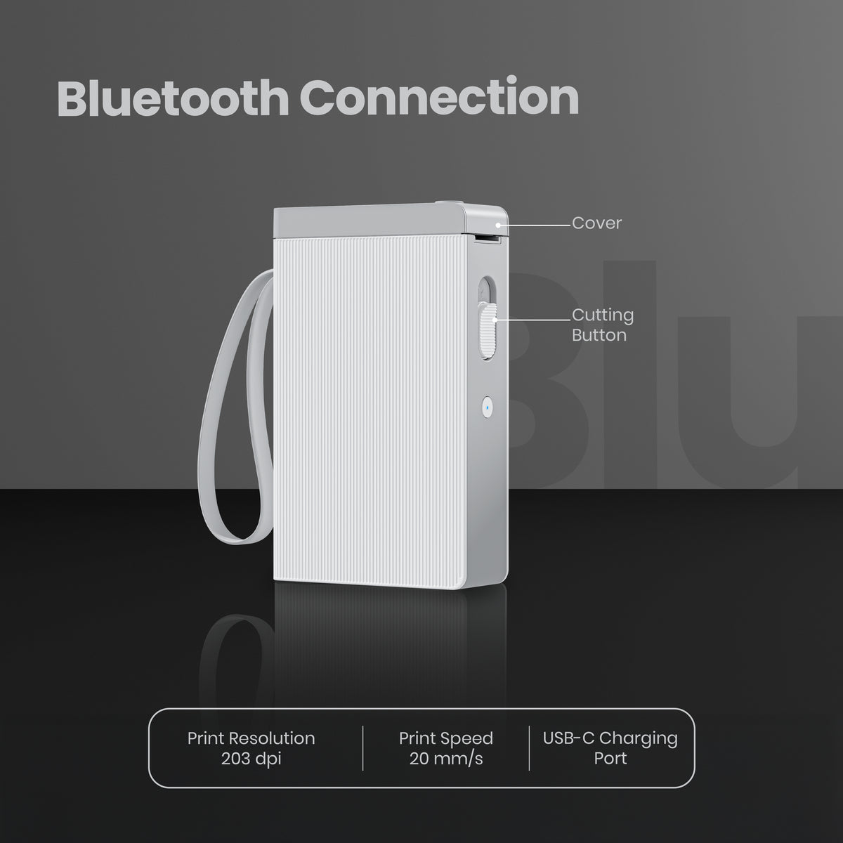 Volkano Label Printer - LabelPro Series Thermal Label Printe