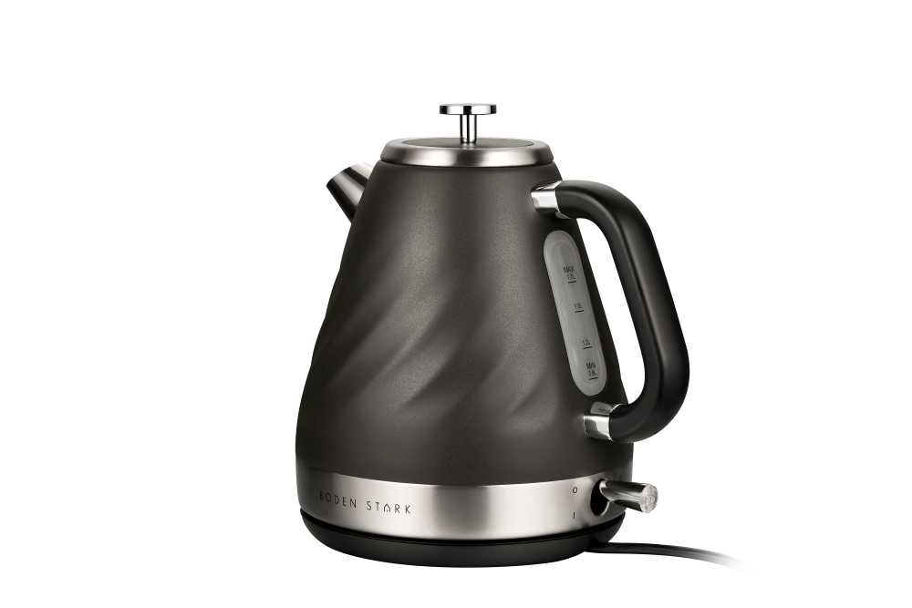 Boden Stark - 1.7L Stainless Steel Kettle With Boil Dry Protection