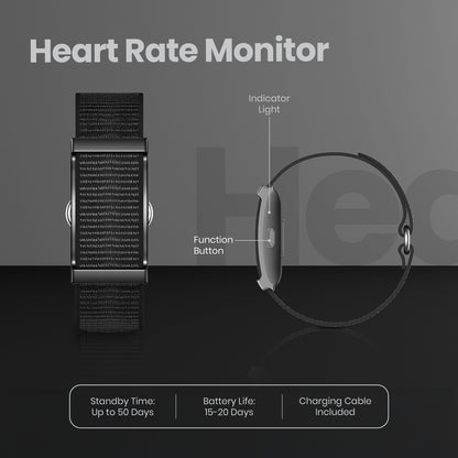 Volkano Vital Series Sleep & Activity Tracking Band with Heart Rate Monitor