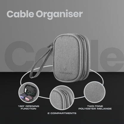 Volkano Cable Organiser Small - Grey