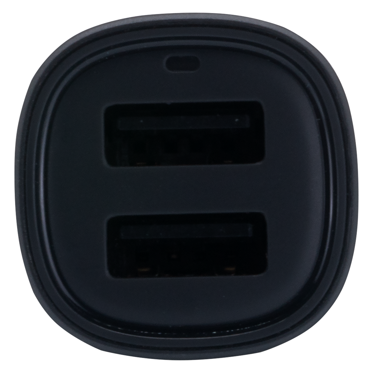 Volkano Dual USB Car Charger 12W - Fast Charging Phone Adapter (Black)