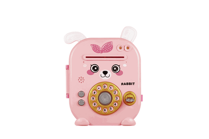 Volkano Kids Rabbit Series Money Saving Vault - Pink